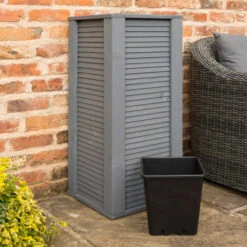 Rowlinson Palermo Tall Planter -Verdura Garden Store image 136422