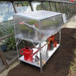 Modular Cold Frame Complete With Two Tier Bench -Verdura Garden Store image 137936