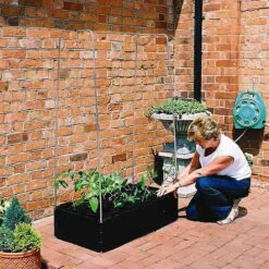 Mini Raised Bed Set - Bed, Liner And Support Frame 9 Mini Raised Bed Set - Bed, Liner And Support Frame -Verdura Garden Store image 139496