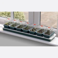 Window Sill Propagator With 14 Seed Trays And Covers