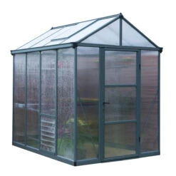 Palram Canopia Glory 6 X 8 Polycarbonate Greenhouse 12 Palram Canopia Glory 6 X 8 Polycarbonate Greenhouse -Verdura Garden Store image 139970