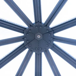 Palram Canopia Oasis Hexagonal 8ft Greenhouse 11 Palram Canopia Oasis Hexagonal 8ft Greenhouse -Verdura Garden Store image 140135