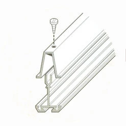 BAR CAPPING For Elite Windsor Lean To Greenhouse 6 BAR CAPPING For Elite Windsor Lean To Greenhouse -Verdura Garden Store image 61072