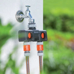 Gardena Threaded Twin Tap Connector 7 Gardena Threaded Twin Tap Connector -Verdura Garden Store image 89128