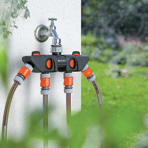 Gardena Threaded Four Tap Connector 2 Gardena Threaded Four Tap Connector - Image 2