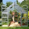 Palram Canopia Balance 8x12 Greenhouse -Verdura Garden Store prbal8122