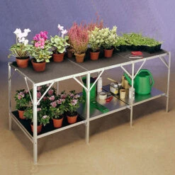 Two Tier Standard Up Staging -Verdura Garden Store usstt2
